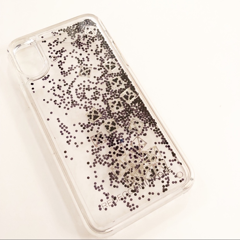 Rebecca Minkoff iPhone X Glitter Case